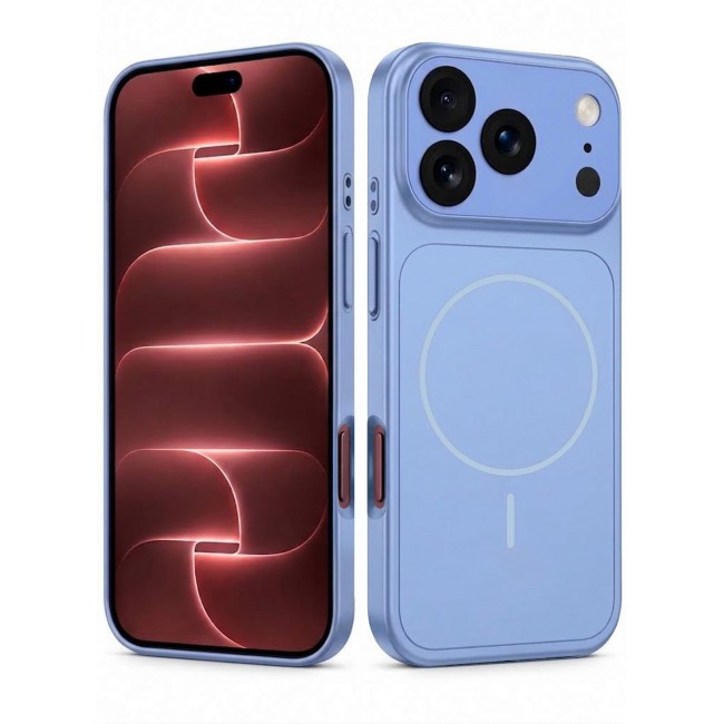 CATANES 2 Pack MagSafe Compatible Case for iPhone 18 Pro Max, Protective Bumper with Drop Protection & Lens Cover - Glacier