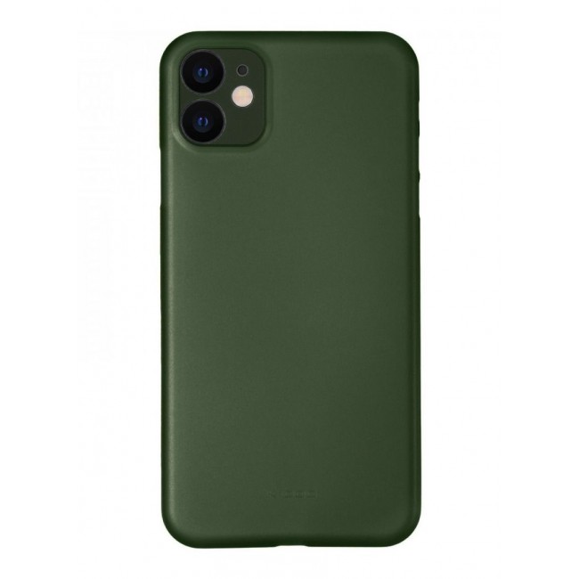 KZDOO Air Skin Case Ultra Slim Back Cover Skin for iphone 12 Frosted Anti Slip Full Coverage Green