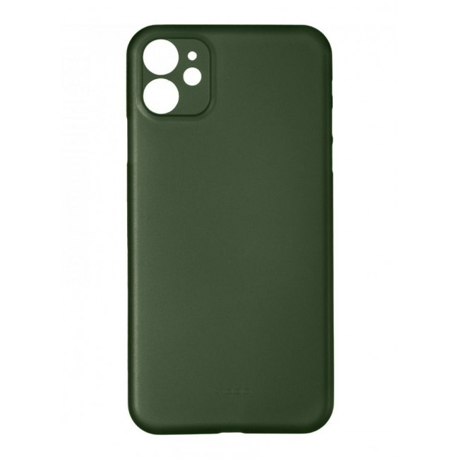 KZDOO Air Skin Case Ultra Slim Back Cover Skin for iphone 12 Frosted Anti Slip Full Coverage Green