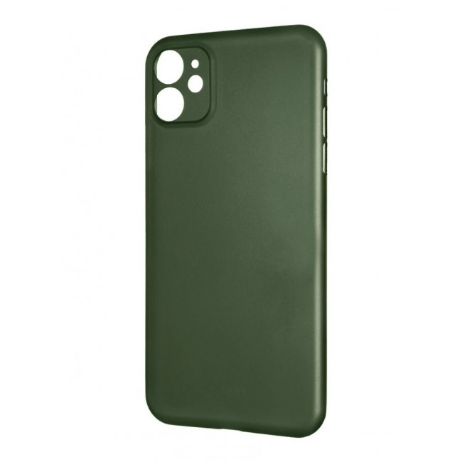 KZDOO Air Skin Case Ultra Slim Back Cover Skin for iphone 12 Frosted Anti Slip Full Coverage Green