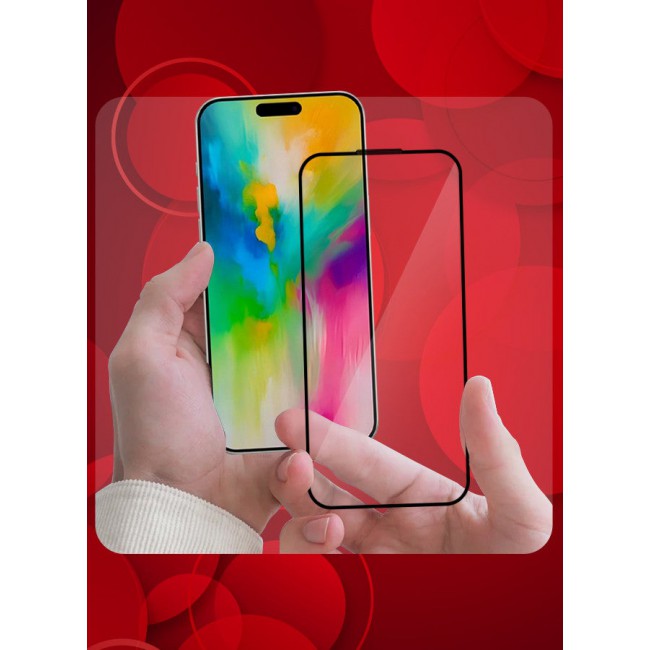 CATANES (for iPhone 16 Pro) 2 Pack Screen Protector, 9H Hardness Grade Shatterproof HD Tempered Glass,Full Coverage Screen Protector, Easy Installation