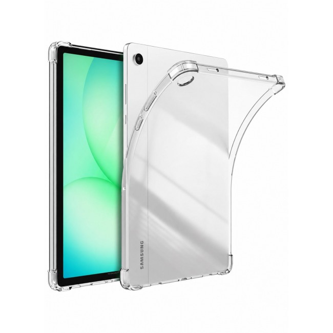 CATANES For Samsung Galaxy Tab A11 Plus Transparent TPU Bumper Protective Case