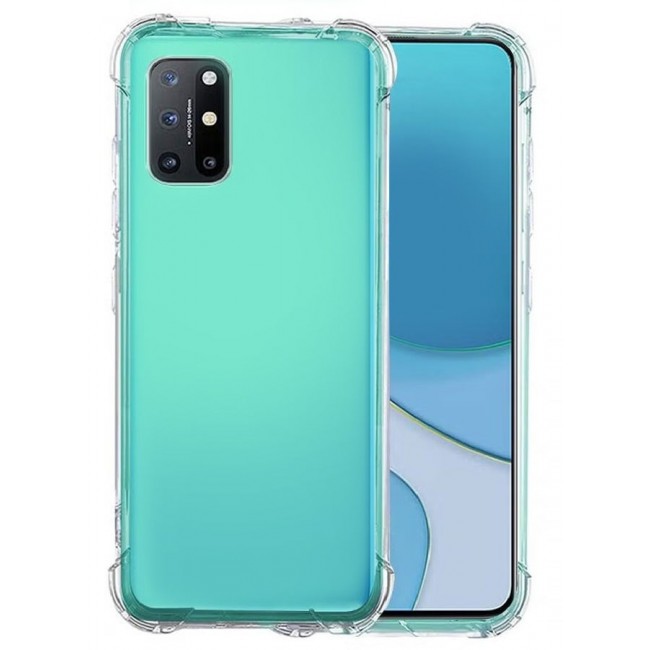 CATANES OnePlus 8T Crystal Clear Shockproof Case with Raised Corner Protection Bumpers 6.55 inch