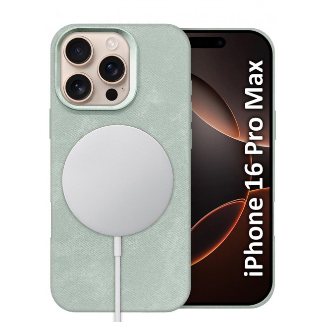 CATANES 2Packs iPhone 16 Pro Max Alcantara Case Cover Premium Quality Luxurious Soft Touch Protection with Metal Camera Frame with a 3D Screen Protector - Natural Titanium