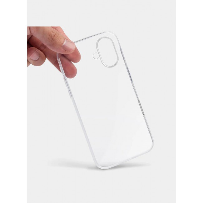 CATANES ( for iPhone 16 Plus ) Case, Clear TPU, Ultra Slim, Shockproof, Scratch-Resistant Case Cover