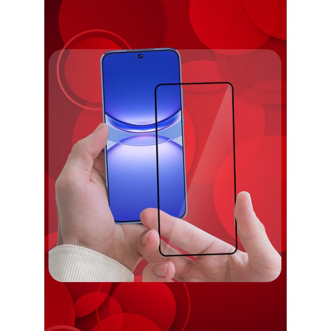 CATANES Huawei Nova 12 Lite Tempered Glass Screen Protector Anti-Scratch Case Friendly HD Clear Protective Film