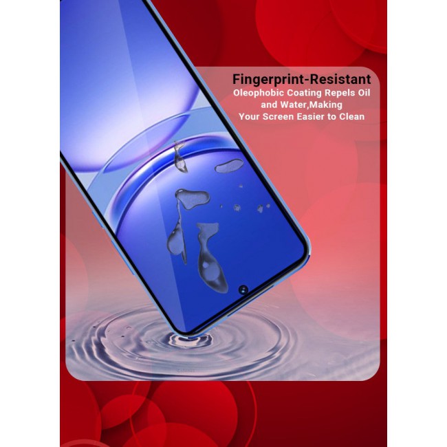 CATANES Huawei Nova 12 Lite Tempered Glass Screen Protector Anti-Scratch Case Friendly HD Clear Protective Film