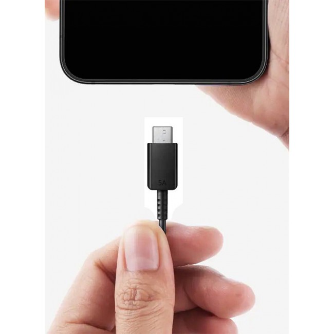 CATANES USB-C Cable 5A, 1 m – Super Fast Charging and Data Transfer Black
