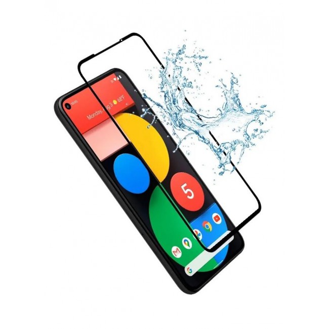 CATANES Google Pixel 5 Screen Protector Anti-Scratch Tempered Glass Clear HD Edge to Edge Full Coverage 9H Case Friendly Film 6.0 inch