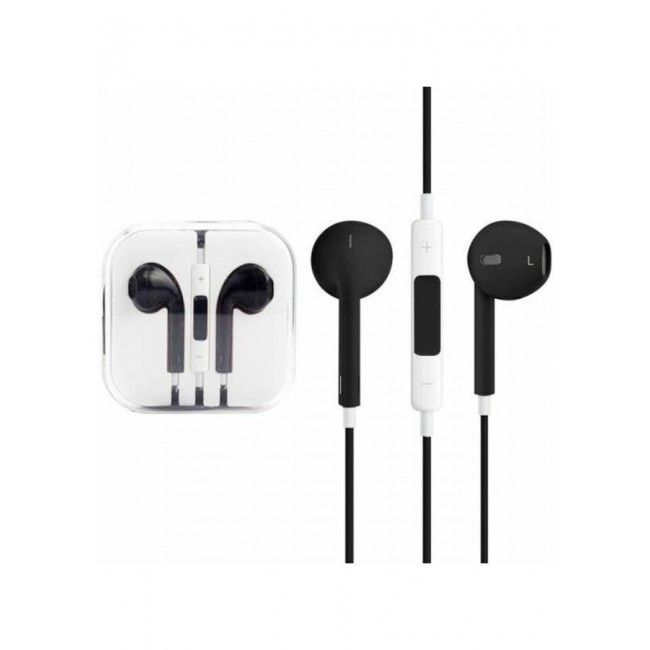 CATANES In-ear Headphone 3.5mm for iPhone 5S, 6S, 6S Plus Black