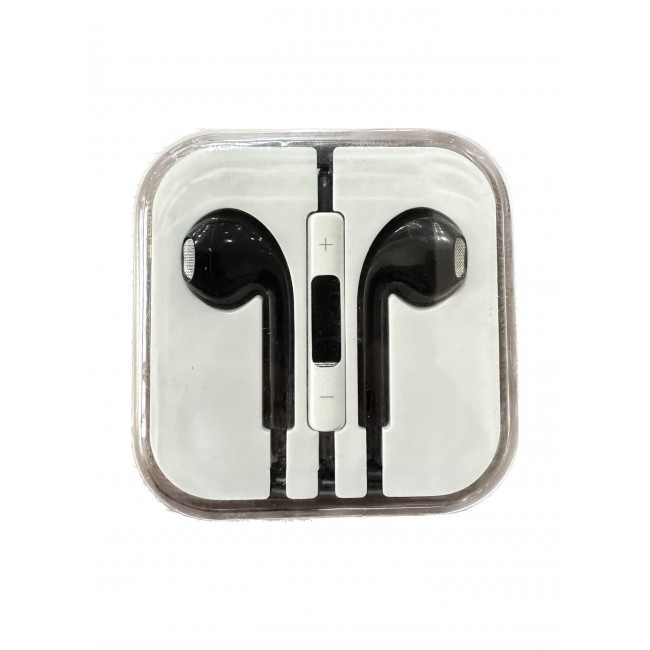 CATANES In-ear Headphone 3.5mm for iPhone 5S, 6S, 6S Plus Black