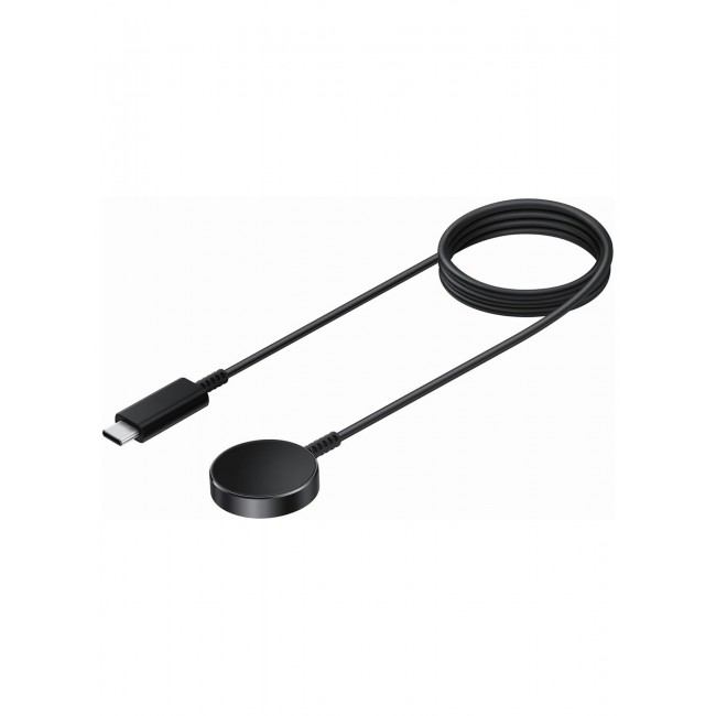 CATANES Fast Wireless Charger for Samsung Galaxy Watch 8/7/6/5/4/Active Charger Fast Charging Cable Data Cradle Dock Magnetic Wireless Charger for Samsung Watch 7/6/5/4/Active Series Black