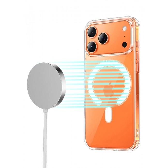 CATANES 2 Pack Clear Magnetic Case for iPhone 17 Pro Max - Transparent Shockproof Protective Cover with MagSafe Compatibility