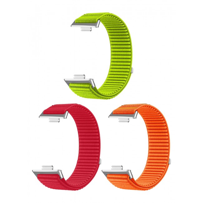 CATANES 3 Pack of Premium Magnetic Loop Watch Band for Huawei Watch 4 & Watch 4 Pro – Adjustable, Soft & Durable Replacement Strap