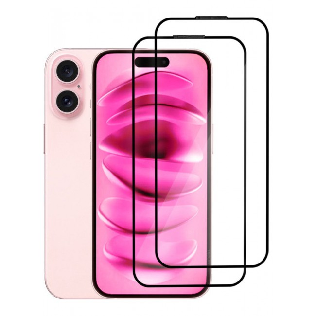 CATANES (for iPhone 16 Plus) 2 Pack Screen Protector, 9H Hardness Grade Shatterproof HD Tempered Glass,Full Coverage Screen Protector, Easy Installation