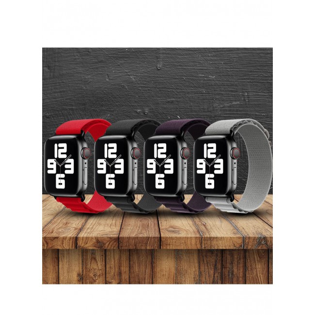 CATANES 4 Pack Of Apple Watch Alpine Loop Band 38mm 40mm 41mm Women Men Adjustable with Metal G-Hook Strap for iWatch Series 7/SE/6/5/4/3/2/1 Multicolour