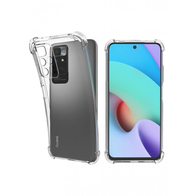 CATANES Xiaomi Redmi Note 11 4G Case Cover Clear Protective TPU Four Corners Cover Transparent Soft Case