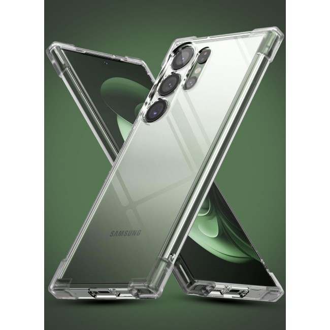 CATANES ( Case Clear for Samsung Galaxy S23 Ultra ) Slim Transparent Cover Anti-Drop Reinforced Bumper Corner Protection