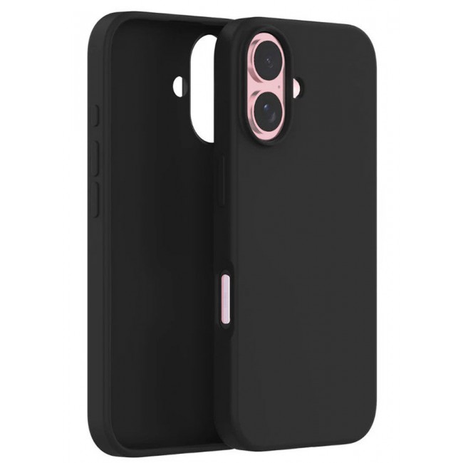 CATANES (for iPhone 16 Plus) 2 Pack Case and Screen Protector, Slim Silicone Case, Full Covered Anti Scratch Shockproof Protective Cover