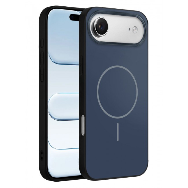 CATANES Hard TPU Case Cover for Apple iPhone 17 Air - Glossy and Slim Fit - Full Coverage - Anti-Fingerprint - Dark Blue