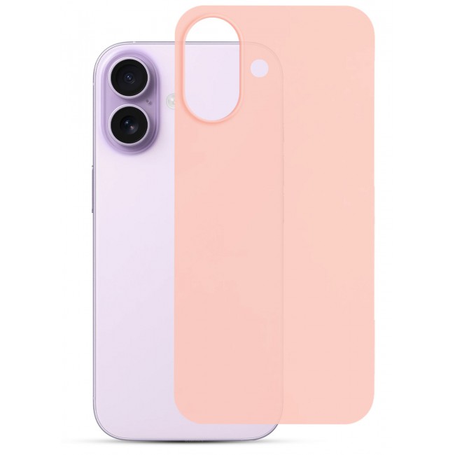 CATANES Air Skin Frosted Matte Case for iPhone 17 - Stylish Ultra Slim Back Cover - Pink