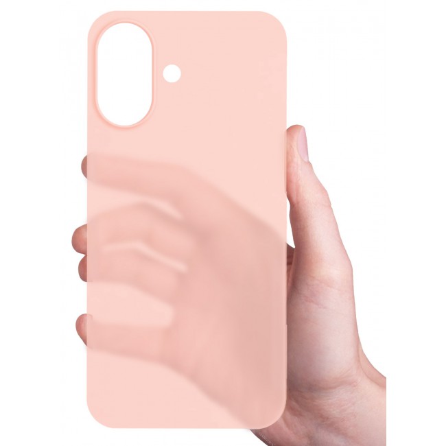 CATANES Air Skin Frosted Matte Case for iPhone 17 - Stylish Ultra Slim Back Cover - Pink