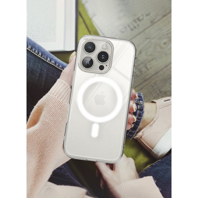 CATANES (for iPhone 16 Pro Max) TPU Case,Compatible with MagSafe, Resists and Scratches, Clear Phone Case