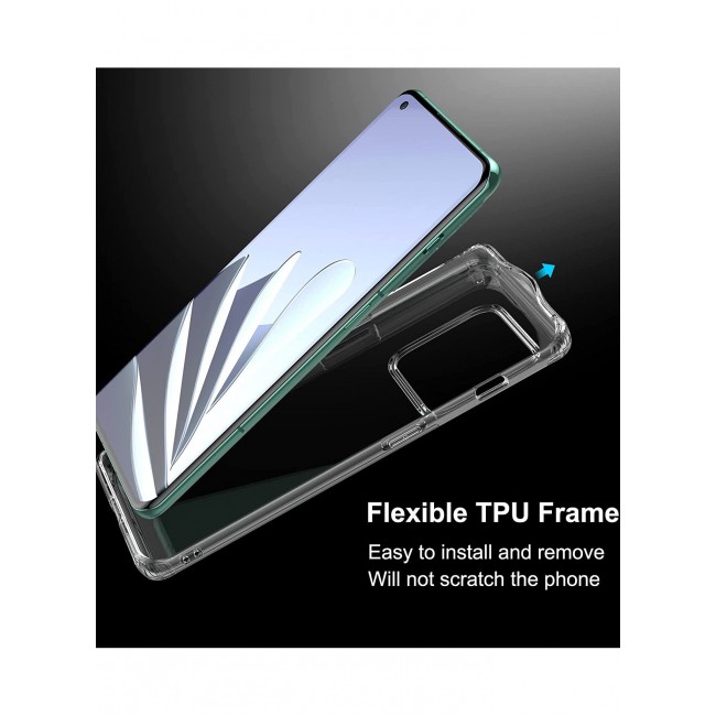 CATANES OnePlus 10 Pro 5G Clear Shockproof Case Ultra Slim Transparent Soft TPU Cover 6.7 inch