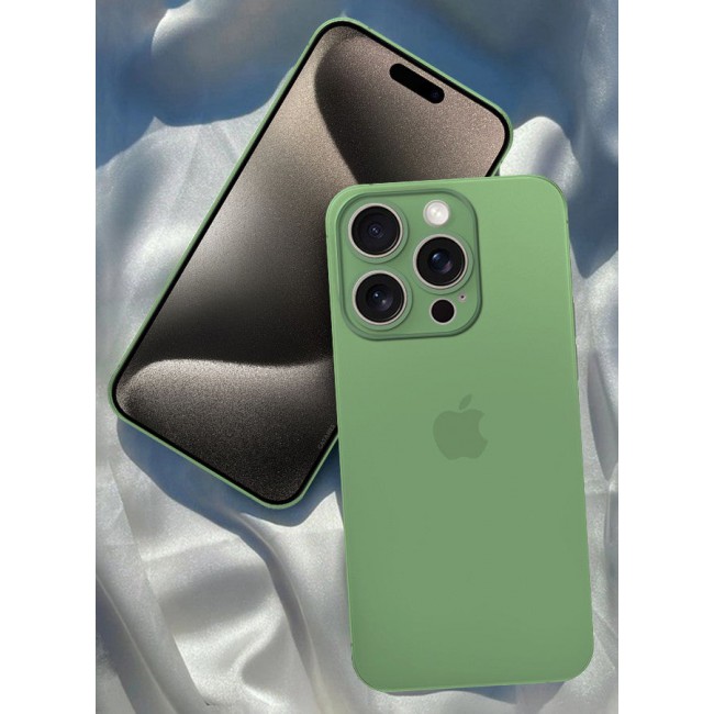 CATANES (for iPhone 15 Pro Max) Case Cover Air Skin Series Back Cover Sturdy Durable Thin Case Drop Protection Cover Transparent Green