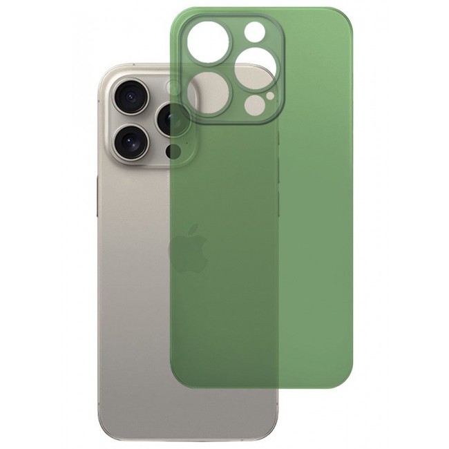 CATANES (for iPhone 15 Pro Max) Case Cover Air Skin Series Back Cover Sturdy Durable Thin Case Drop Protection Cover Transparent Green