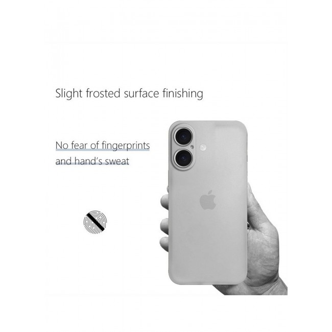 CATANES ( for iPhone 16 ) Case Cover Air Skin Series Back Cover Sturdy Durable Thin Case Drop Protection Cover Clear