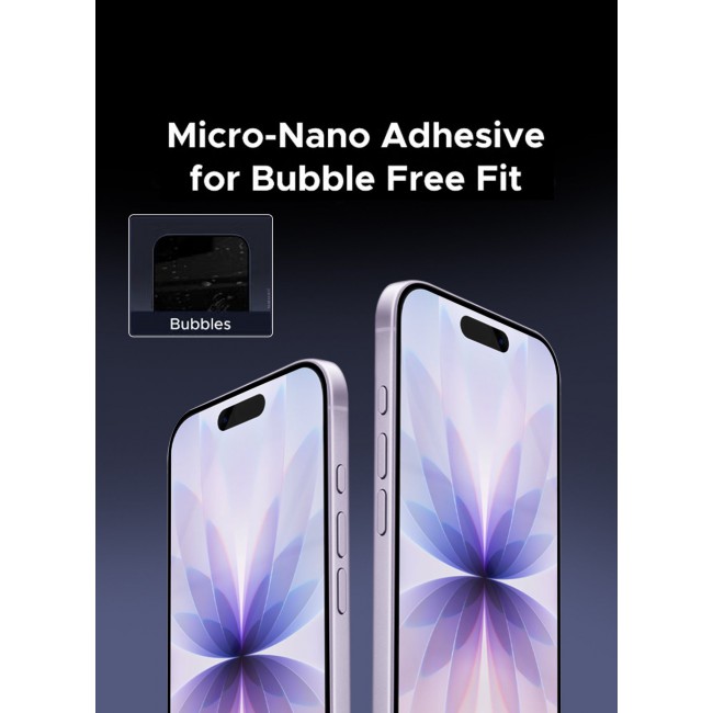 CATANES Screen Protector for iPhone 17 - 3D Full Coverage 9H Tempered Glass Bubble-Free Installation High Protection Scratch Resistant