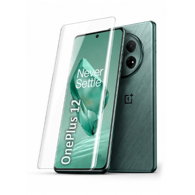 CATANES (for OnePlus 12) Screen Protector Tempered Glass Anti-Scratch 3D Screen Protector Case Friendly HD Clear Protective Film