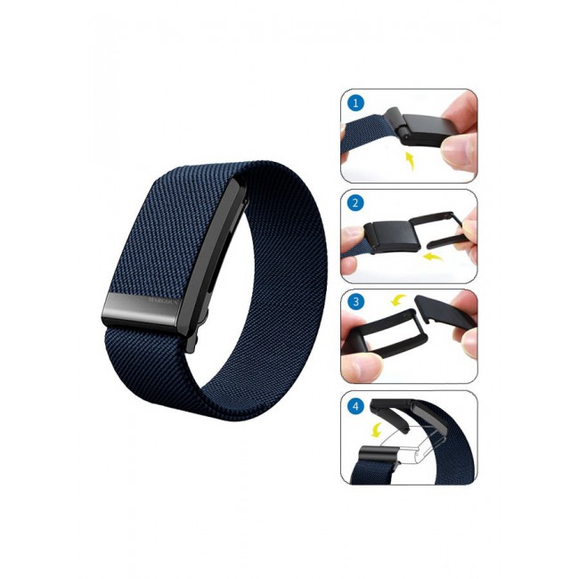 CATANES 2Packs Premium Adjustable Nylon Strap for WHOOP 5 – Lightweight & Breathable Replacement Band