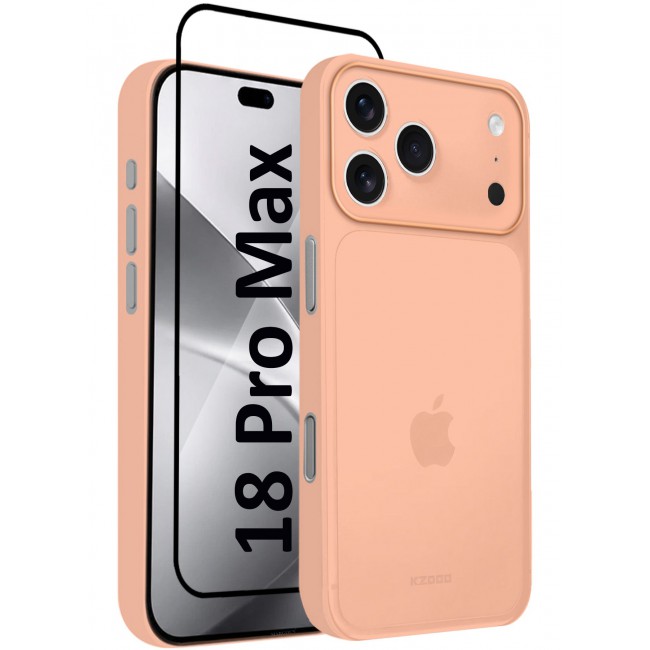 KZDOO 2 Pack Air Skin Case for iPhone 18 Pro Max - Ultra Slim 0.3mm Protective Cover