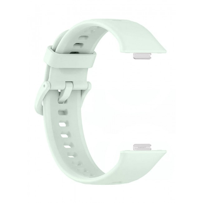 CATANES Wristband for Huawei Watch Fit 3/Fit 4/Fit 4 Pro Bands, Silicone Bracelet Quick Release Arm Band, Replacement Smartwatch Band Quick Release Sport Strap - Pale Green