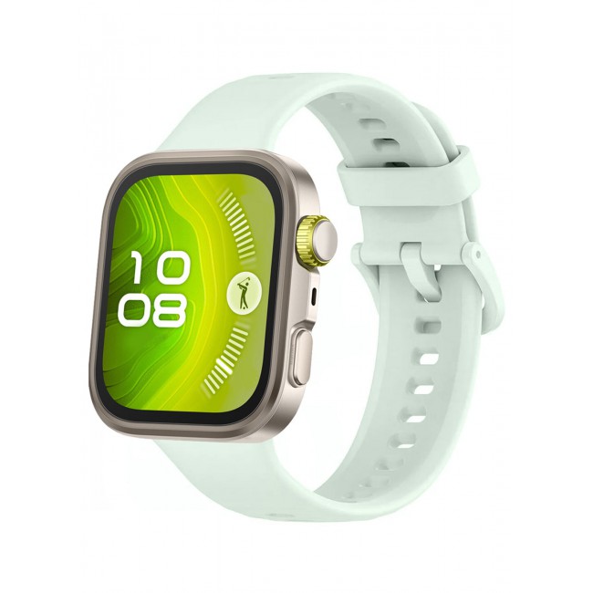 CATANES Wristband for Huawei Watch Fit 3/Fit 4/Fit 4 Pro Bands, Silicone Bracelet Quick Release Arm Band, Replacement Smartwatch Band Quick Release Sport Strap - Pale Green