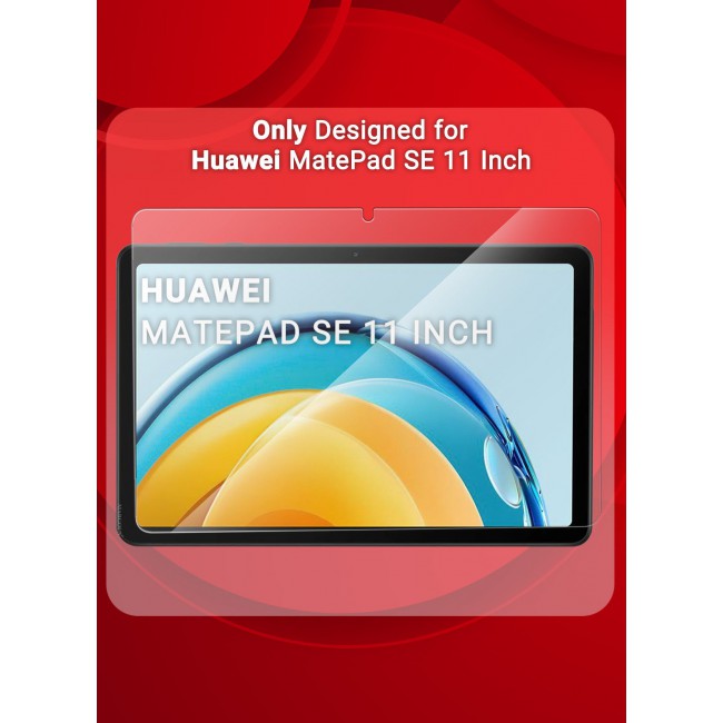 CATANES (for Huawei MatePad SE 11 Inch) Premium Screen Protector Full Coverage, Scratch-Resistant Anti Bubble - Clear