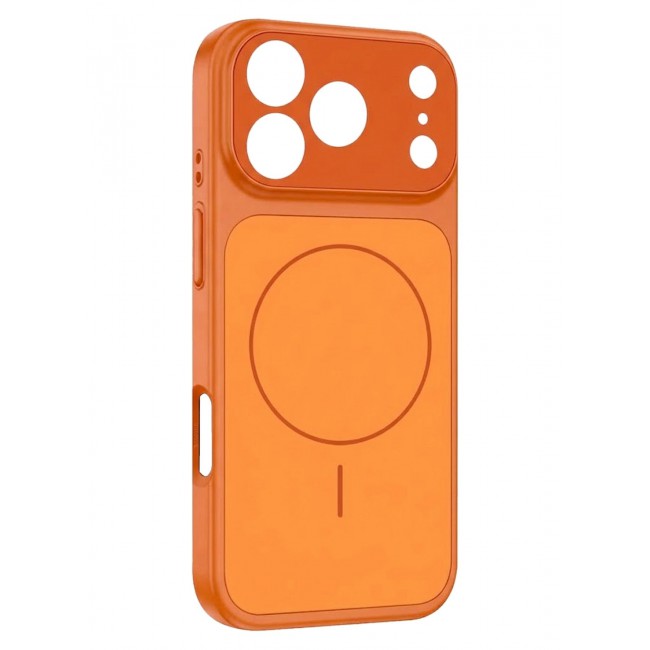 CATANES 2 Pack MagSafe Compatible Case for iPhone 18 Pro Max, Protective Bumper with Drop Protection & Lens Cover - Cosmic Orange