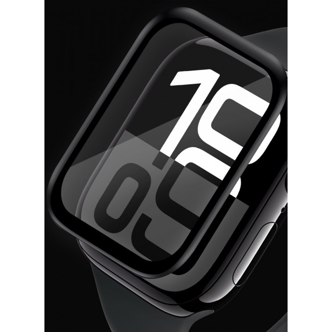 CATANES 3-Pack Tempered Glass Screen Protector for Apple Watch 46mm Series 10 – 9H Anti-Scratch Ultra-Thin Protective Film Cover Clear Color