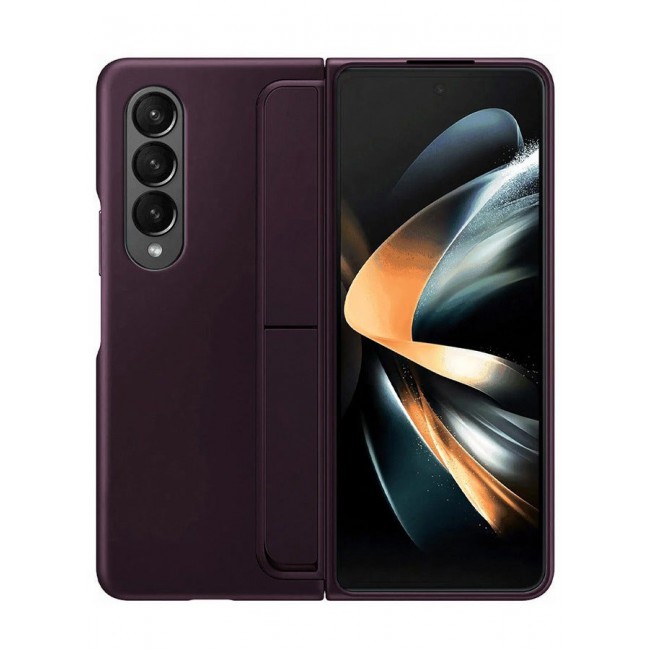 CATANES Samsung Galaxy Z Fold4 Standing Case with Pen Red