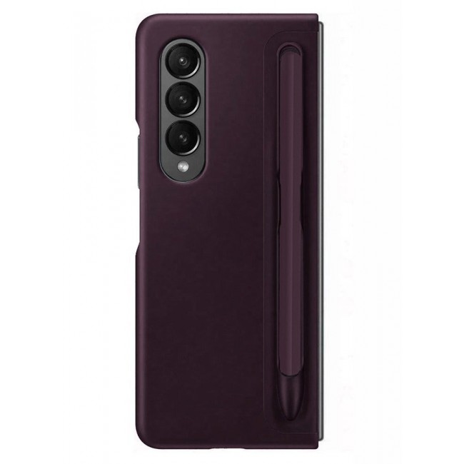 CATANES Samsung Galaxy Z Fold4 Standing Case with Pen Red