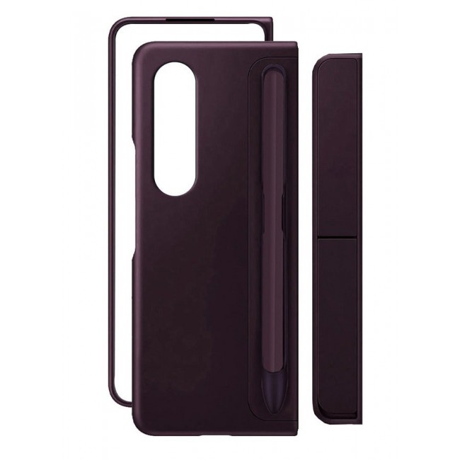 CATANES Samsung Galaxy Z Fold4 Standing Case with Pen Red