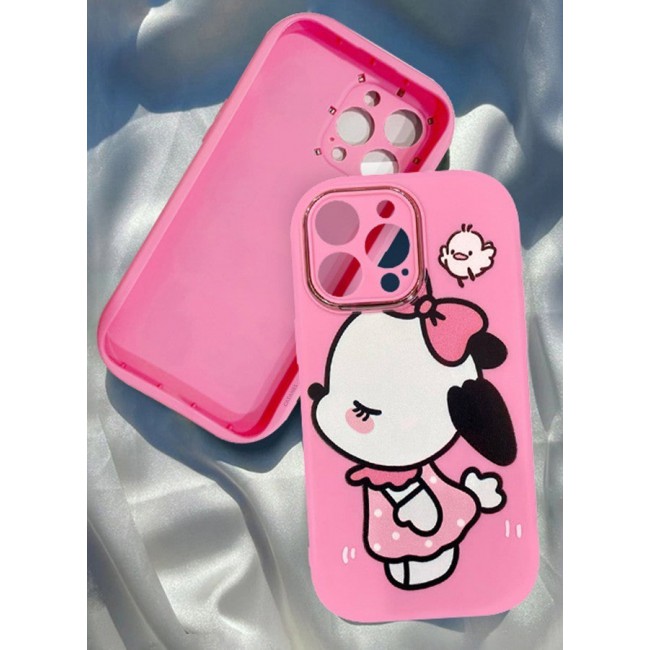 CATANES iPhone 15 Pro Max Case Cover Cartoon Case Unique Design for Women Girls with Camera Lens Protection P01