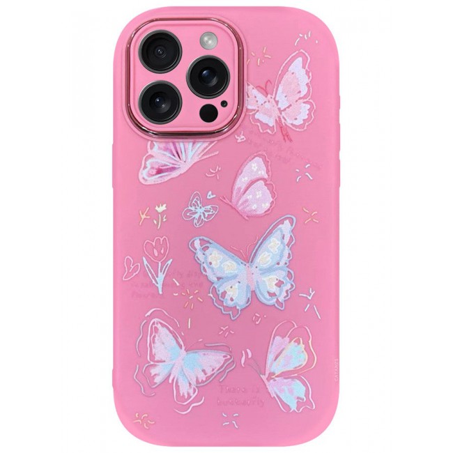 CATANES iPhone 14 Pro Max Case Cover Cartoon Case Unique Design for Women Girls with Camera Lens Protection P05
