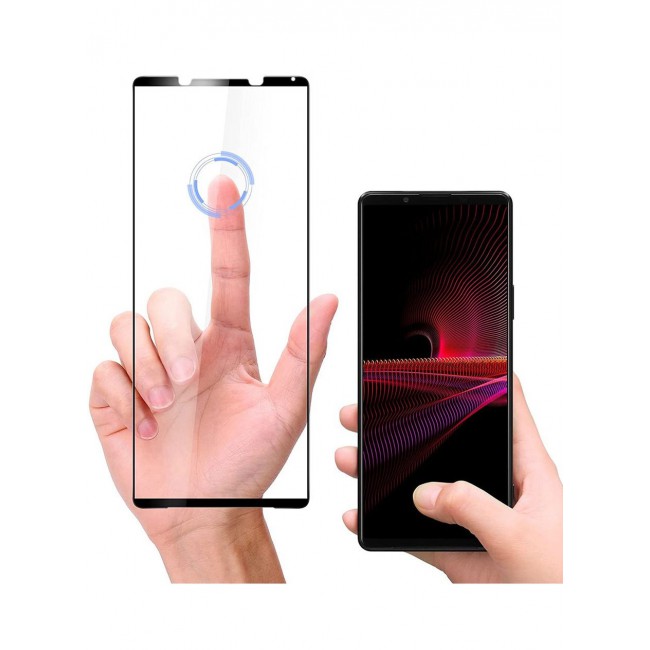 CATANES Screen Protector 3D Full Coverage for Sony Xperia 1 IV Crystal Clear Tempered Glass 6.5 inch