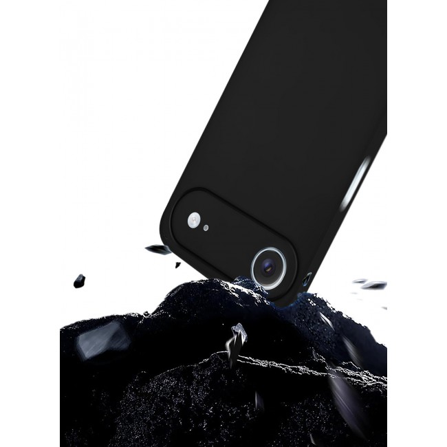 KZDOO Air Skin Case Cover for Apple iPhone 17 Air - Sturdy Back Cover - Durable Thin Case - Drop Protection Cover - Black