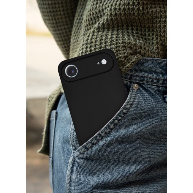 KZDOO Air Skin Case Cover for Apple iPhone 17 Air - Sturdy Back Cover - Durable Thin Case - Drop Protection Cover - Black