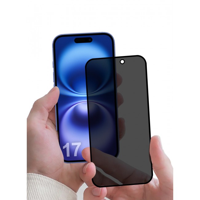 CATANES 3 PCS of Premium Privacy Screen Protector for iPhone 17 Air, Anti-Spy Tempered Glass HD Clear View Easy Installation