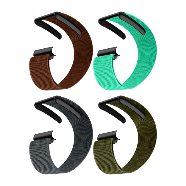 CATANES 4Packs Premium Adjustable Nylon Strap for WHOOP 5 – Lightweight & Breathable Replacement Band